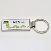 Slim Metal Keyring NESSIE